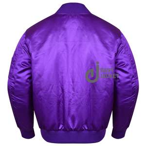 Venta caliente Vintage Starter Jacket Satin Men's Varsity Bomber Chaqueta informal Chaqueta de ropa exterior para hombres - Product Image 3