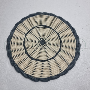 New Design Vintage Rattan Round <b>Christmas</b> <b>Placemats</b> Wicker <b>Placemats</b> Round Shaped Wholesale from Vietnam cheap price - Product Image 1