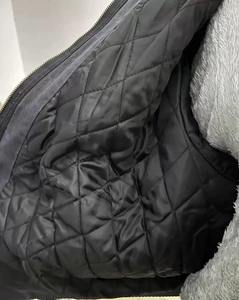 แจ็กเก็ตผ้ายีนส์ลำลองผ้าคอตตอน100% มีฮู้ดแบบมีกระดุมพิมพ์ลายดีไซน์เนอร์สำหรับฤดูหนาวขนาด XS ปัก6XL - Product Image 5