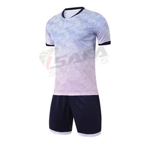 ชุดเสื้อฟุตบอลแบบเรียบสีพื้นสำหรับผู้ชาย คอวี แขนสั้น ผ้าโพลีเอสเตอร์ซับเหงื่อ ระบายอากาศได้ดี เหมาะกับทุกฤดูกาล ไซส์ผู้ใหญ่ สำหรับเล่นกีฬา - Product Image 1