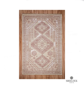 Modern Handmade Wool Rug Custom Size Anti-Slip New Collection for Home Living Room Prayer Floor Decor Washable Cotton Material - Product Image 6