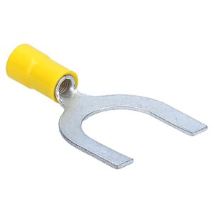 Cembre Terminal de Cable de Horquilla Aislada para Cables de Alimentación, Color Amarillo, - Product Image 4
