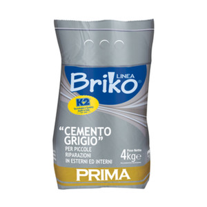 Linea Briko Cemento Grigio per Riparazioni e Stuccatura da 4 kg - Product Image 1