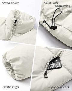 เสื้อแจ็คเก็ตพัฟเฟอร์กันหนาวสำหรับผู้หญิงและผู้ชาย ราคาประหยัด คอตั้ง กันน้ำ กันลม สำหรับฤดูหนาวปี 2026 - Product Image 5