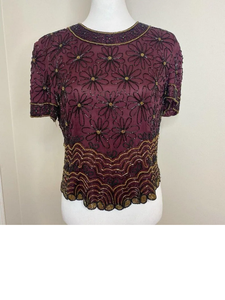 Femmes Satin Une Pièce Cami Top Sexy Profonde O-cou Coeur Creux Perlé Réservoir Durable Respirant Tissu Saint Valentin Doux Court - Product Image 2