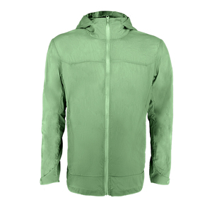 Belles couleurs zippées vestes de pluie imperméables coupe-vent à capuche respirant personnalisé pour hommes et femmes - Product Image 2