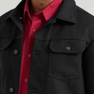 Chaquetas de hombre Ropa de abrigo de lana cálida clásica con cremallera completa y cierre de botón Ropa formal e informal con estilo - Product Image 4