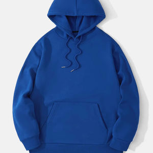 Sweats à capuche surdimensionnés d'hiver épaule tombante poids lourd coupe ample Boxy Streetwear Hoodie personnalisé brodé bouffant OEM vente en gros - Product Image 1