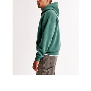 Sudadera con Capucha BD Personalizada, Antiarrugas, Ecológica, Gruesa, Desgastada, Extra Grande, Lisa, con Lavado Ácido Vintage, 500 g/m² - Product Image 3