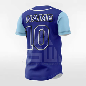 Plus Size High Quality Breathable Lightweight <b>Baseball</b> Jersey Customized Training Team Wear 100% Polyester in Low Price - Product Image 5