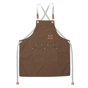 Delantal de cintura para restaurante Logotipo personalizado Delantales de cocina Delantal de Barista - Product Image 1