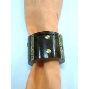 Aluminium Métal Anchor Look Shinny Polish Serviette Rond Fancy Style Luxury Handmade Hot Selling Excellente Qualité - Product Image 3