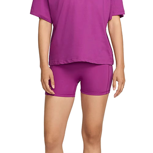 Short de yoga taille haute pour femme avec poches latérales Short de compression d'entraînement extensible Vêtements de sport athlétiques respirants - Product Image 5