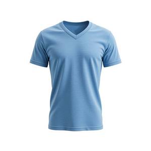 Camiseta de Talla Grande para Mujer, Cómoda, Cuello en V, Corte Regular, Color Sólido, Personalizable, Transpirable - Product Image 6