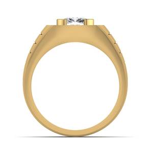 Anillos de Hip Hop de Plata de Ley 925 con corte redondo de diamante cultivado Leb más populares para hombres con claridad VVS mejorada - Product Image 2