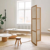 Séparateur de pièce en bois pour séparer les grands espaces de bureau cloison en bois