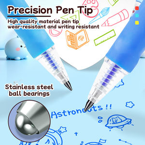 12 रंग बड़ी क्षमता के लिए जेल पेन सेट, 0.7 मिमी त्वरित-सुखाने ठीक बिंदु प्लास्टिक पेन सेट, छात्रों के लिए लेखन और ड्राइंग के लिए - Product Image 4