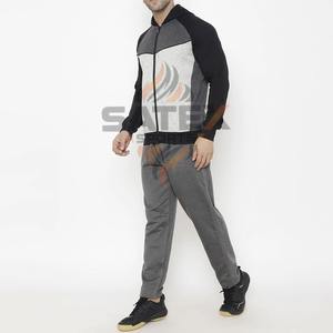 Conjunto de Sudadera con Capucha y Pantalones Deportivos Personalizados al por Mayor, Traje Deportivo Ligero, Liso, Holgado, de Algodón, Informal para Hombre, Ecológico - Product Image 2