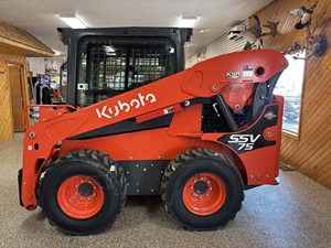 รถตักล้อยางขนาดเล็ก Kubota SSV75 และรถตักล้อยางมือสอง ประสิทธิภาพการทำงานสูง ราคาประหยัด ใช้งานได้เหมาะสม - Product Image 4