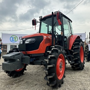Used Tractor Japan Kubota M9540 95hp 4x4WD Agricultural <b>Machinery</b> Farming Equipment Compact Traktor with Front End Loader - Product Image 4