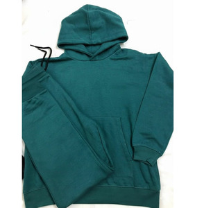 Ensemble de survêtement vierge en gros pour personnalisation de marque – Ensemble sweat à capuche et pantalon de jogging en molleton de coton épais – Tendance du marché américain et européen - Product Image 1