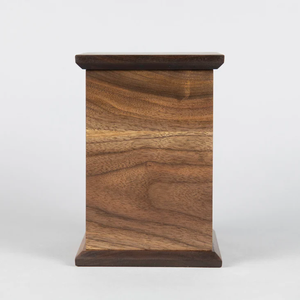 Urne funéraire en bois de noyer de qualité supérieure fabriquée à la main, urnes humaines pour les cendres, prix de gros vietnamien - Product Image 2