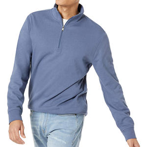 Veste à capuche personnalisée de haute qualité pour hommes, coupe-vent léger, demi-fermeture éclair, manches longues, coupe-vent de golf à fermeture éclair - Product Image 4