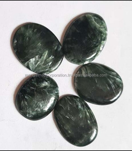 ลาริมาร์ธรรมชาติทรงรีแบบคาโบชอง สีน้ำเงินเพคโทไลต์ สำหรับทำเครื่องประดับ ขายส่ง - Product Image 4