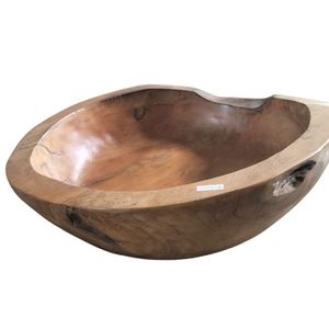 Lavabo de Madera de Teca II de Alta Calidad, Hecho a Mano con Madera de Teca Sólida, Diseño de Baño Exclusivo, Lujoso y Moderno para Hogares - Product Image 3