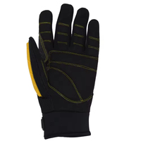 Gants de mécanicien d'impact TPR personnalisés de haute qualité Gants de sécurité au travail anti-vibration Revêtement en latex Cuir nitrile Conception sans blessure