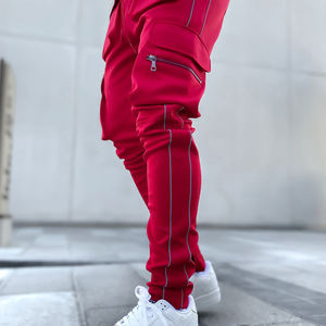 Precio bajo MOQ bajo OEM personalizado entrenamiento Gymwear Mens Slim Fit Jogger pantalones de chándal Jogger pantalones para hombres - Product Image 5