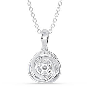 Collar con colgante de plata de ley 925 personalizado de alta calidad con diamante de circón para regalo de lujo para mujer-Fabricante de Vietnam - Product Image 5