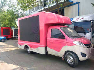 Camions publicitaires LED personnalisés de petite taille F0T0N, affichage numérique LED, camion de promotion - Product Image 2