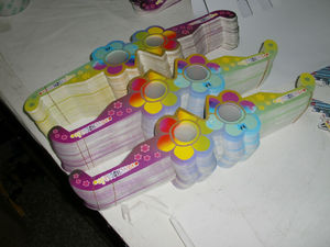 Nhà máy cung cấp tốt nhất bán buôn biểu tượng tùy chỉnh giấy trái tim Rave cầu vồng nhiễu xạ kính ánh sáng dùng một lần nhiễu xạ Kính - Product Image 5