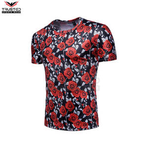 Offre Spéciale personnalisé coton polyester T-Shirt matériau solide Sublimation sonnerie conception bas quantité minimale de commande compris - Product Image 3