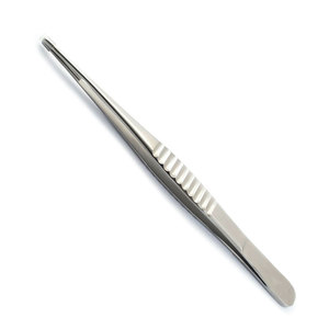 Pince à épiler droite robuste pour bijoux, pince à épiler oblique en acier inoxydable pour sourcils et cheveux, outil de beauté, fabricant Pakistan - Product Image 3