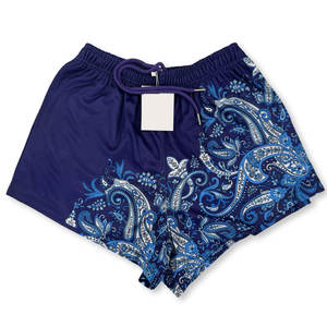 Shorts de pied imprimés personnalisés de haute qualité pour femmes vêtements vêtements en stock shorts de pied pour femmes - Product Image 1