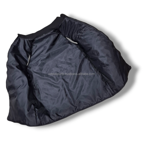 Veste matelassée en diamant de haute qualité pour hommes fermeture à glissière col côtelé respirant pour l'hiver veste matelassée à bulles - Product Image 2