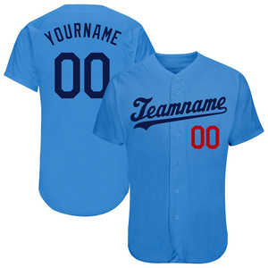 Fournisseur en gros de maillot de baseball personnalisé léger résistant à l'humidité à séchage rapide vêtements de sport durables pour équipes professionnelles - Product Image 1