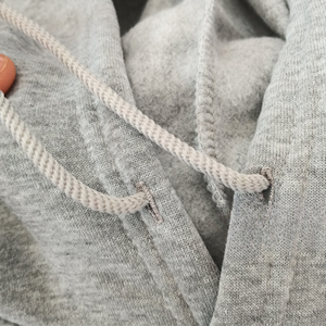 OEM Custom Logo Loose Casual Hooded Sweatshirt Lined Wholesale Printed Solid Color for <b>Both</b> Genders Sustainable for Winter - Product Image 5