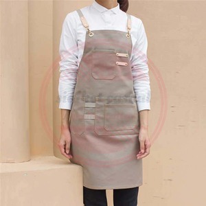 ผ้ากันเปื้อนสำหรับช่างตัดผมทำจากหนังสำหรับผู้ชายและผู้หญิงกันน้ำได้ผ้ากันเปื้อนและผ้าคลุมสำหรับร้านตัดผมใช้ในร้านเสริมสวย - Product Image 5