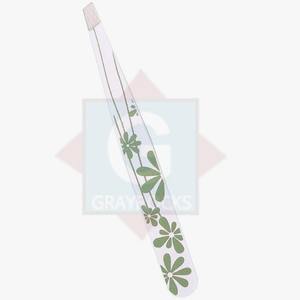 High Quality Stainless Steel Slanted Tip Eyebrow Tweezers Beauty <b>Tools</b> for Precision Eyebrow Plucking Wholesale - Product Image 2