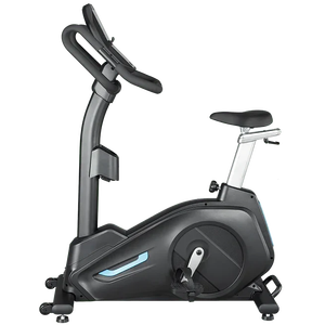 Nouveau vélo de fitness vertical français avec console tactile de 10 pouces, vélo d'intérieur portable pour l'entraînement cardio et l'amélioration de l'endurance - Product Image 4