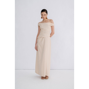 Conjuntos de Faldas para Mujer Listos para Enviar, Tallas S M L, Ropa de Casa para Mujer, Falda Norah Twist, Tela de Alta Calidad, Fábrica Whiteant Vietnam - Product Image 1