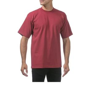 Camiseta de Hombre de Alta Calidad 100% Algodón, Color Sólido, Estampado Gráfico Personalizado en la Parte Delantera, Cuello Redondo, Tejido de Punto, Ecológica, 220 GSM - Product Image 1