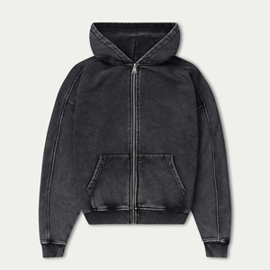 2025มีฮู้ดแบบสวมหัวสำหรับผู้ชายเสื้อฮู้ดผู้ชายแบบลำลองแบบถอดออกทางศีรษะมีฮู้ดผ้าคอตตอนผสมใหม่ออกแบบได้ตามต้องการ - Product Image 3