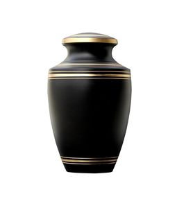 Urna Funeraria de Metal Negro Elegante de Primera Calidad para Mascotas, Estilo Americano/Europeo, Duradera y Personalizable - Product Image 4