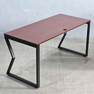 MConcept HBMC005 140x70cm Modern Minimalist Sit <b>Stand</b> <b>Desk</b> Office Furniture with Assembled Iron Legs for Bedroom Use - Product Image 2