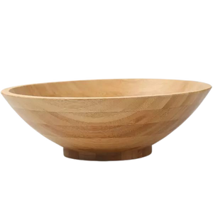 Nouveau Bol de Service Classique en Bois de Mangue Naturel Fait Main INDIA ART PLACE, Taille Personnalisée, Vaisselle Écologique pour la Maison et les Entreprises - Product Image 4