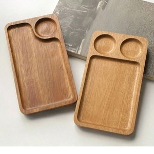 ถาดไม้สำหรับตกแต่งโต๊ะดีไซน์ส่วนตัววัสดุไม้ - Product Image 4